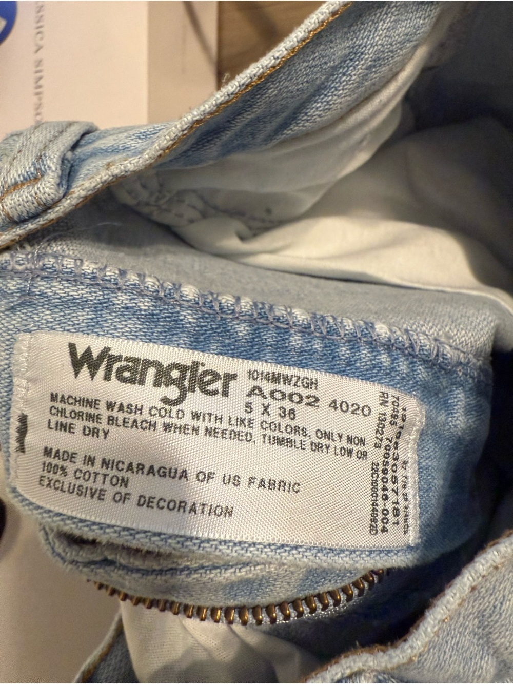 Wrangler High-Rise Light Blue Women's Jeans